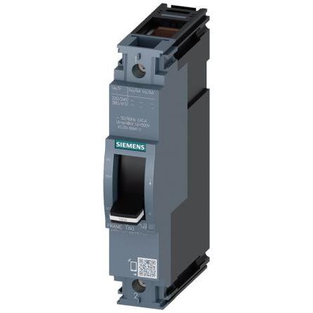 Siemens Miniaturní jistič, rozsah: 3VA1 1pólový 16A vypínací výkon 36 kA, rozsah: SENTRON 415V ac 125 V dc