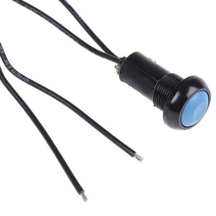 APEM Tlačítkový spínač, řada: IP IP67 SPST Panel Okamžité 13.6 mm 5A, barva LED: Modrá, Zelená, Červená, Bílá, Žlutá 28