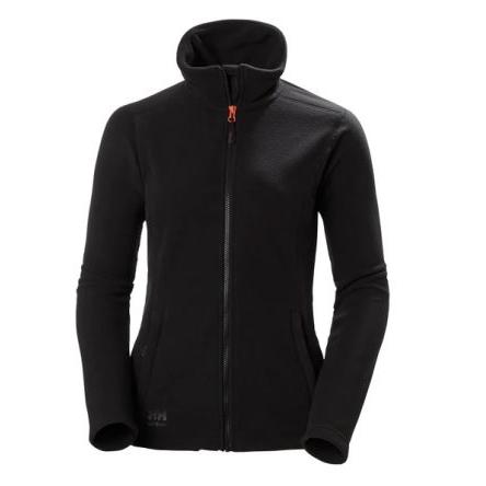 Flísová bunda Unisex, SC: 2XL, Černá, 100% polyester YKK Zip Helly Hansen, řada: LUNA Oeko-Tex