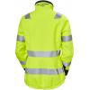 Helly Hansen Luna Hi Vis Černá, Zelená, Bílá, Žlutá Unisex Softshellová bunda s vysokou viditelností XL
