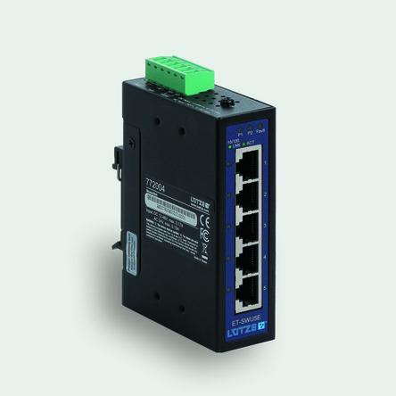Ethernetový přepínač 5portový F Lutze Ltd Neřízený