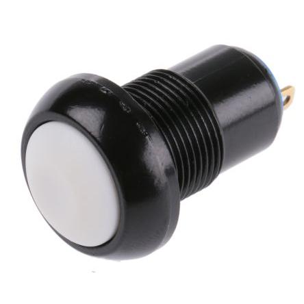 APEM Tlačítkový spínač, řada: IP IP67 SPST Panel Blokování 13.6 mm 5A 28 V dc