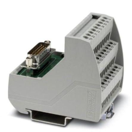 Phoenix Contact Modul rozhraní, řada: VIP-3/SC/HD26SUB/M, D-SUB, Lišta, Vnější, počet kontaktů: 26, 25 V ac, 60V dc 1A,