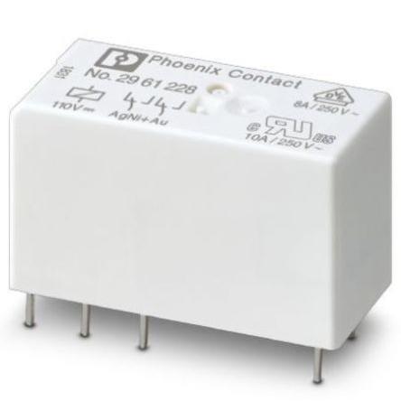 Phoenix Contact Relé bez blokování 2PDT Lišta DIN 10A 110V dc REL-MR-110DC/21-21AU