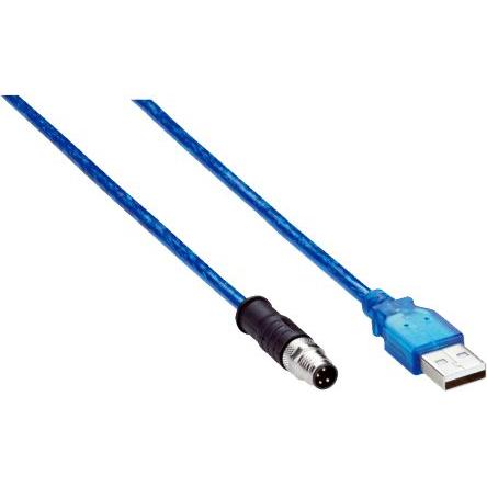 Propojovací kabel, 30V Stíněný Polyvinylchlorid plášť, Šedá SICK 1.5 m