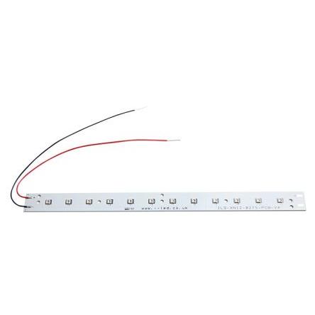 ILS-OV12-O275-VL010-SC201-W2. UV LED, řada: ILS-OV12-O275-VLXXX-SC201-W2 2 kolíková 12 Průchozí otvor 275 nm 130 °