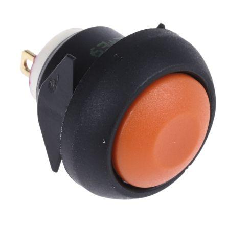 APEM Miniaturní tlačítkový spínač, řada: IB IP67 SPST Panel Okamžité 13.6 mm 400mA 50 V dc 125 V ac