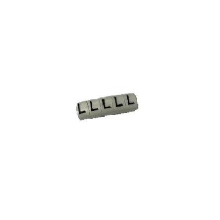 Označovač kabelu, řada: WEC Nasouvací barva Černá 4 mm x RS PRO L 4.2 mm