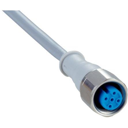 Kabel ovladače snímače, A: Vnitřní, A: M12 4, B: Volný konec, B: Neuzavřený, 250V, IP69K, řada: DOL SICK 25 m