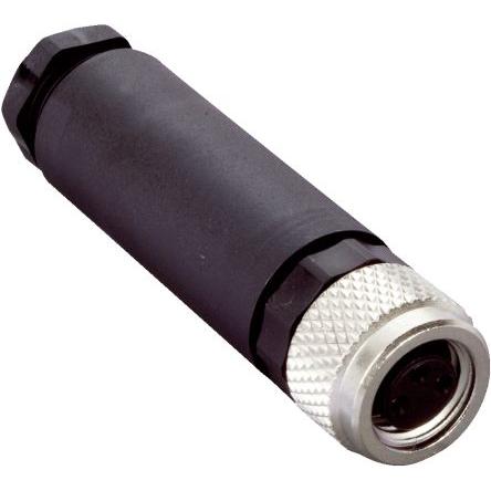 Kulatý konektor, počet kontaktů: 3, Kabel, Kabel, velikost: M12 SICK, pohlaví kontaktu: Vnitřní, orientace těla: Rovný