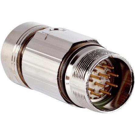 Kulatý konektor, počet kontaktů: 12, Kabel, velikost: M23 SICK, pohlaví kontaktu: Vnější, orientace těla: Rovný