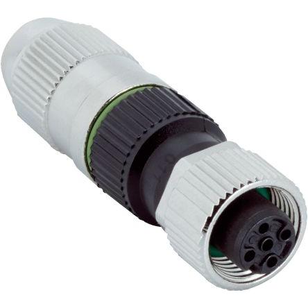 Kulatý konektor, počet kontaktů: 4, Kabel, velikost: M12 SICK, pohlaví kontaktu: Vnitřní, orientace těla: Rovný