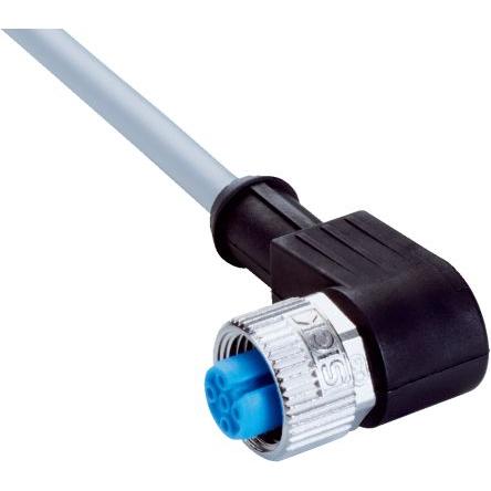 Kabel ovladače snímače, A: Vnitřní, A: M12 4, B: Bez koncovky, B: Neuzavřený, 250V, IP65, IP66K, IP67 SICK 10 m