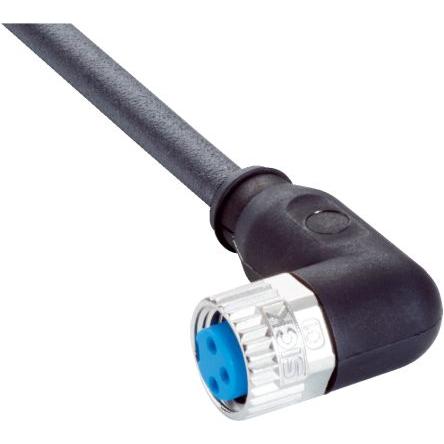 Kabel ovladače snímače, A: Vnitřní, A: M8 3, B: Volný konec, B: Neuzavřený, 60V, IP67, řada: YG8U SICK 5 m
