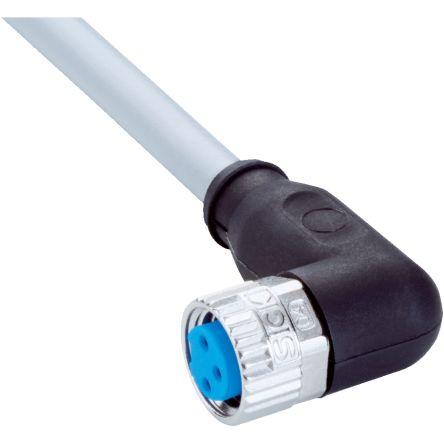 Kabel ovladače snímače, A: Vnitřní, A: M8 3, B: Bez koncovky, 60V, IP67 SICK 10 m