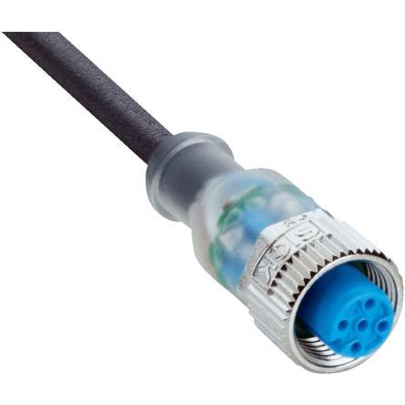 Kabel ovladače snímače, A: Vnitřní, A: M12 4, B: Volný konec, B: Neuzavřený, 24V, IP67, řada: YH2A SICK 10 m