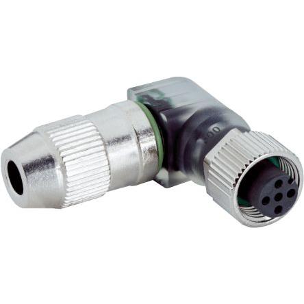Kabel ovladače snímače, A: Vnitřní, A: M12 4, B: Bez koncovky, 24V, IP67, řada: YI12U14-2550K4051A SICK