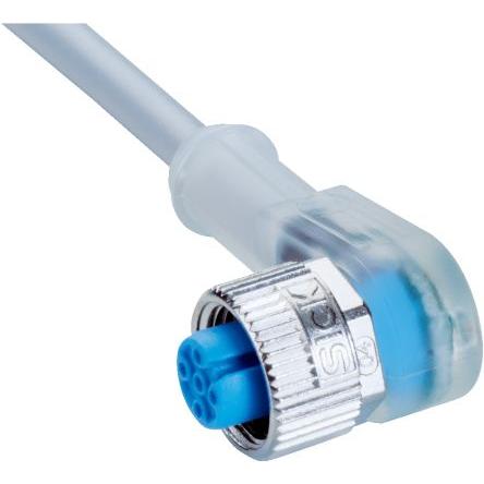 Kabel ovladače snímače, A: Vnitřní, A: M12 4, B: Bez koncovky, 24V, IP67 SICK 5 m