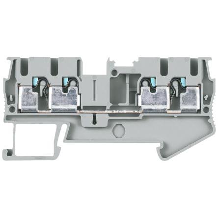 Siemens Svorkovnice pro montáž na lištu DIN 8WH6004-0AF00, řada: 8WH6004, 800V Šedá 2.5mm² 1 zásuvný modul