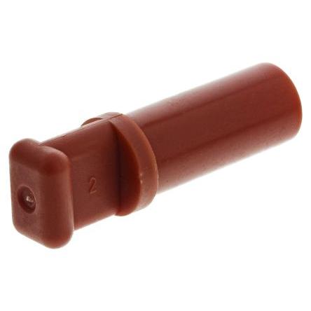 Zaslepovací zátka, řada: 3126 12 mm, Niklovaná mosaz, Nylon Legris