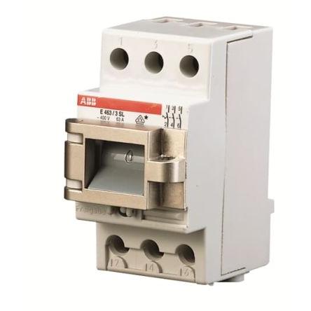 ABB Odpínač, rozsah: E463 3pólový Lišta DIN IP20 0A