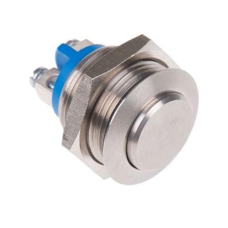 APEM Tlačítkový spínač, řada: AV IP65 SPST Panel Okamžité 19.2 mm 200mA 48 V dc 250 V ac