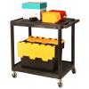 Vozík 2 Polyetylen nosnost 180 kg Pro středně silnou zátěž RS PRO 885 mm 610 mm