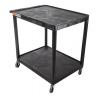 Vozík 2 Polyetylen nosnost 180 kg Pro středně silnou zátěž RS PRO 885 mm 610 mm