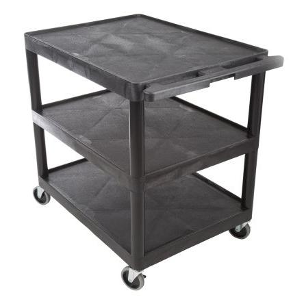 Vozík 3 Polyetylen nosnost 180 kg Pro středně silnou zátěž RS PRO 885 mm 610 mm