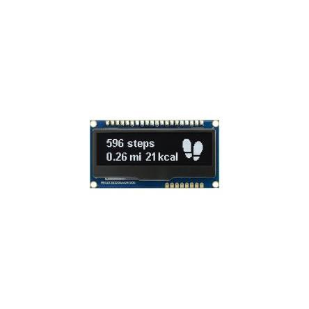 Displej OLED 2.23 in Bílá Pasivní matice 128 x 32 pixelů COB Midas Multi