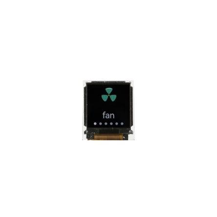 Barevný displej LCD MDT0144ASS-MULTI 1.44 in 128 x 128 pixelů podsvícení 2 čipy LED rozhraní SPI Midas