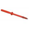 Zkušební sonda, 1kV, Červená S pružinou, 2 mm Staubli 2 mm 1A