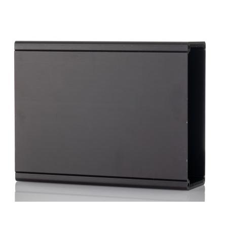 Hammond Pouzdro, řada: 1455Q1602 IP54 Nestíněný barva Černá barva Černá Extrudovaný hliník 160 mm 52 mm 125 mm