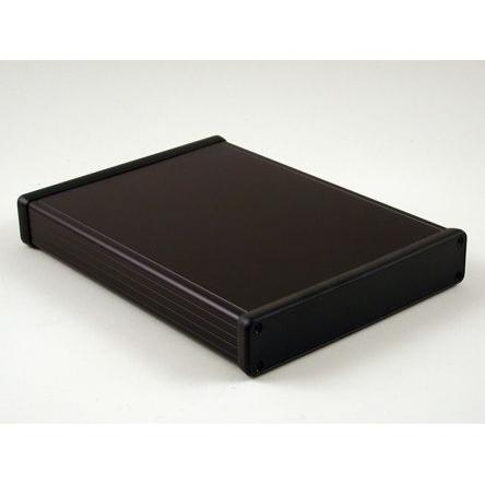 Hammond Pouzdro, řada: 1455R2202 IP54 Nestíněný barva Černá barva Černá Extrudovaný hliník 220 mm 31 mm 165 mm