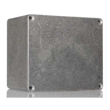 Hammond Pouzdro, řada: 1590 IP54 Stíněné barva Čirá barva Přírodní Odlévaný hliník 120 mm 65 mm 100 mm Silikon