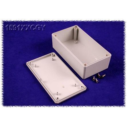 Hammond Pouzdro, řada: 1591XX IP54 Stíněné barva Šedá barva Šedá ABS 119 mm 36 mm 66 mm