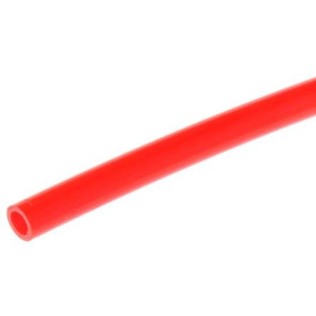 Vedení stlačeného vzduchu, řada: 1025P Červená, délka: 25 m, Nylon 6 mm Použití s potravinami a průmyslovými kapalinami,