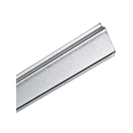 RS PRO Lišta DIN Ocel Neperforované, délka: 100 mm, šířka: 35mm, výška: 7.5 mm