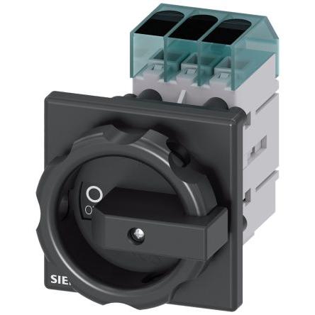 Siemens Odpínač, řada: 3LD3 3pólový Zapouzdřený 40 A 23A velikost pojistky RK5
