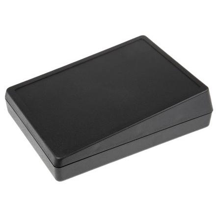 OKW Pouzdro počítače, řada: DeskCase 138 Zešikmená přední strana Černá ABS 190 mm 54 mm 138 mm