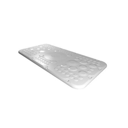 Rittal Průchozí deska, délka: 221 mm x 436mm AX, Plastové