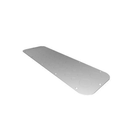 Rittal Průchozí deska, délka: 149 mm Šedá x 534mm, Ocelový plech