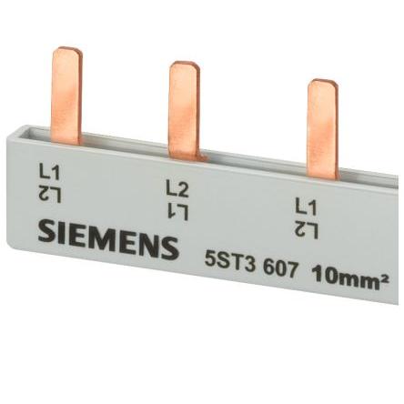 Siemens Přípojnice, rozsah: 5ST3 2fázová rozteč 18 mm, rozsah: SENTRON
