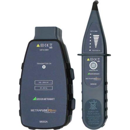 Vyhledávač pojistky, číslo modelu: M660C-METRAFUSE FD PRO - Fuse Detector M660C Vyhledávač pojistky 60 Hz max. bezpečné