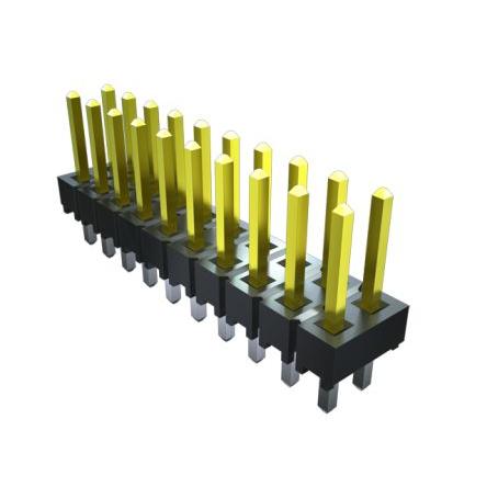 Samtec Kolíkový konektor, řada: TSW, Deska-deska, počet kontaktů: 24, počet řad: 2, rozteč: 2.54 mm, orientace těla: