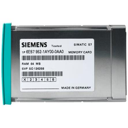Paměťová karta, rozsah: SIMATIC S7 Series, pro použití s: S7-400 Siemens