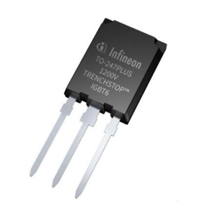 Infineon Jednoduchý tranzistorový IO obvod IGBT IKQ75N120CS6XKSA1 Typ N-kanálový 150 A 1200 V, TO-247, počet kolíků: 3