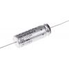 Kondenzátor, řada: PEG124 10 μF -10 to 30 % 5.9Ω 400V dc Axiální PEG124VE2100QL1, Axiální, Průchozí otvor KEMET