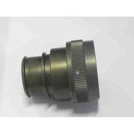 Kovový plášť pro kulaté konektory, řada: M85049, orientace těla: Rovný Amphenol India Odlehčovací třmen