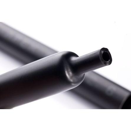 RS PRO Teplem smrštitelné bužírky průměr 180 mm Černá smršťovací poměr 3:1 Polyolefin 1.22m